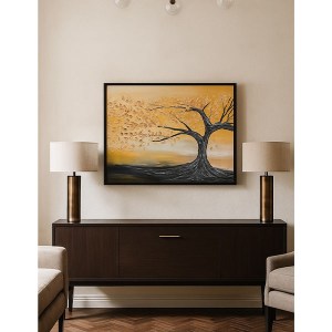 تابلوی تکسچر درخت برجسته arteka-68 با تنه برجسته و بافت طبیعی در ابعاد ۱۰۰ در ۷۰ سانتی‌متر، تجربه‌ای ملموس و نزدیک به طبیعت